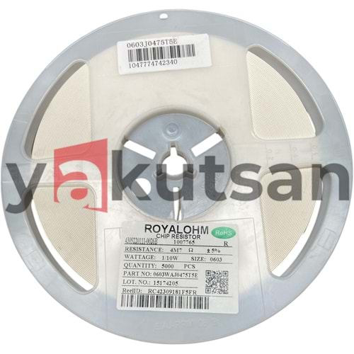4M7 OHM