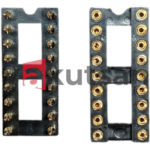 DS1001-01-18B8NSF6S 2.54mm 18 PIN FULL GOLD