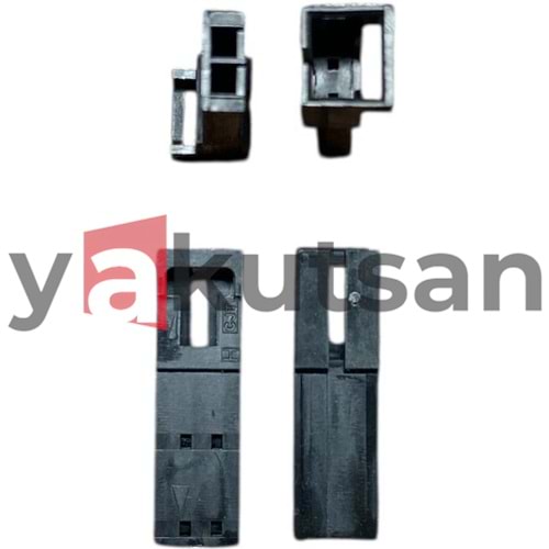 A254HM-2P 2.54mm PİTCH 2P HOUSİNG