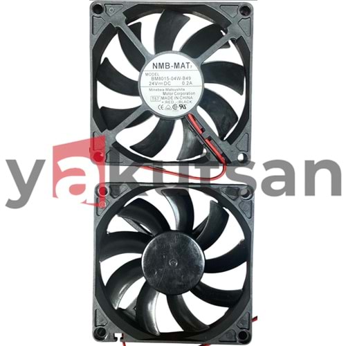 BM8015-04W-B49 24V DC 0.2A 80*80*15 MM