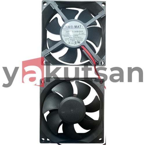 BM8025-04W-B49 12V DC 0.14A 80*80*25 MM