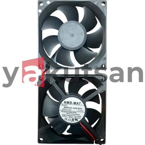 BM8025-04W-B49 24V DC 0.21A 80*80*25 MM