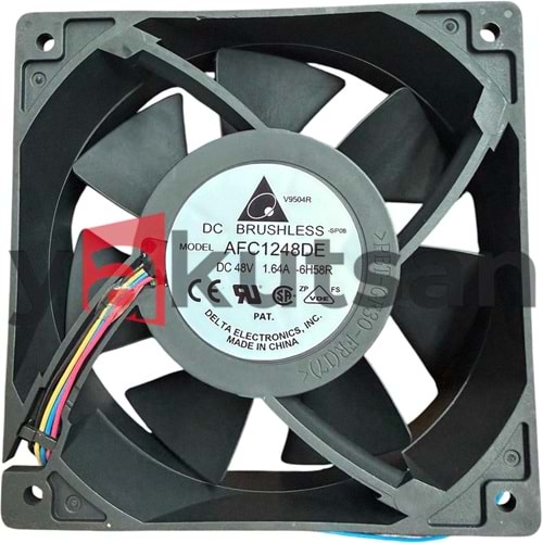 AFC1248DE DC48V 1.64A-6H58R 120*120*40 MM