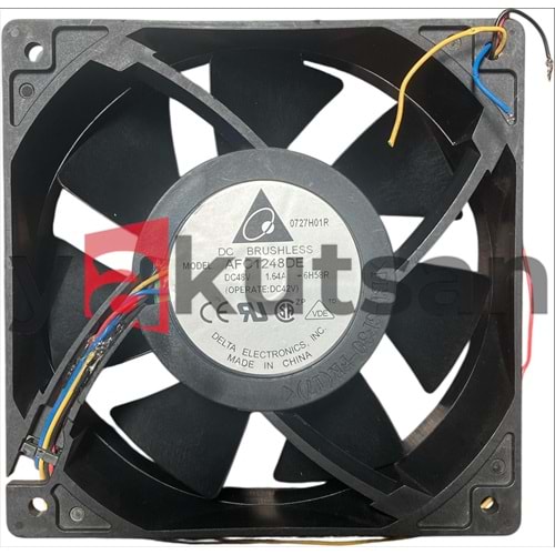 AFC1248DE DC48V 1.64A-6H58R 120*120*40 MM