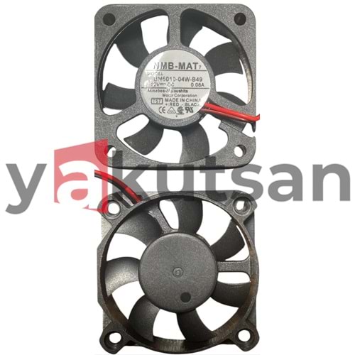 BM5010-04W-B49 12V DC 0.08A 50*50*10 MM