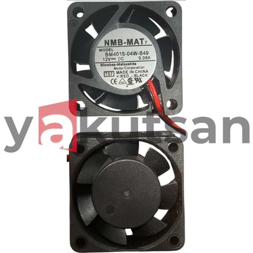 BM4015-04W-B49 12V DC 0.08A 40*40*15 MM