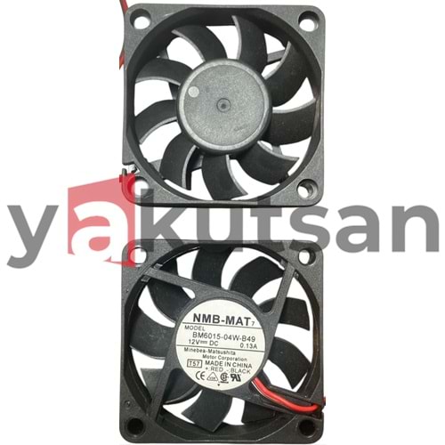 BM6015-04W-B49 24V DC 0.13A 60*60*15 MM