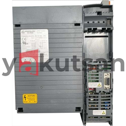 BONFIGLIOLI VECTRON FREQUENCY INVERTER ACT W 401 - 29C 18.5 KW