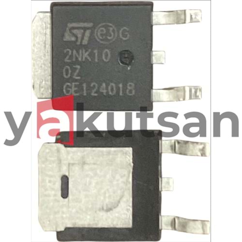 STD2NK100Z - 2NK10 DPAK Mosfet - Transistör