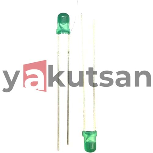 3MM YEŞİL MİNİ LED