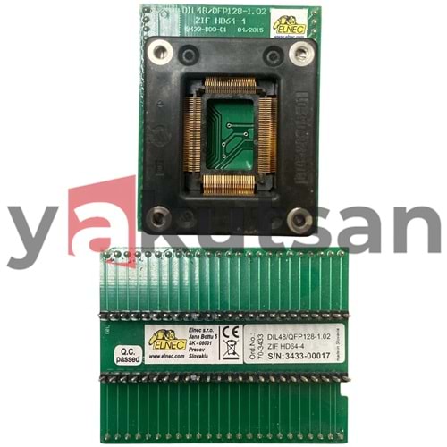 DIL48/QFP128-1.02 ZIF HD64-4 70-3433