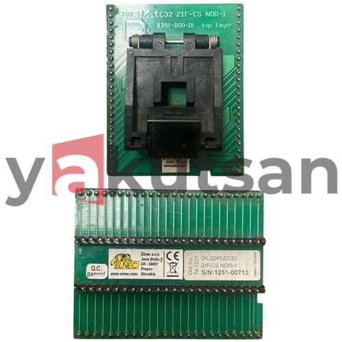 DIL32/PLCC32 ZIF-CS NOR-1 70-1251