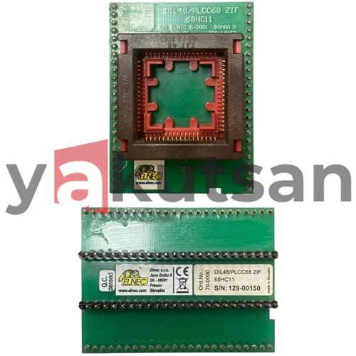 DIL48/PLCC68 ZIF 68HC11 70-0090