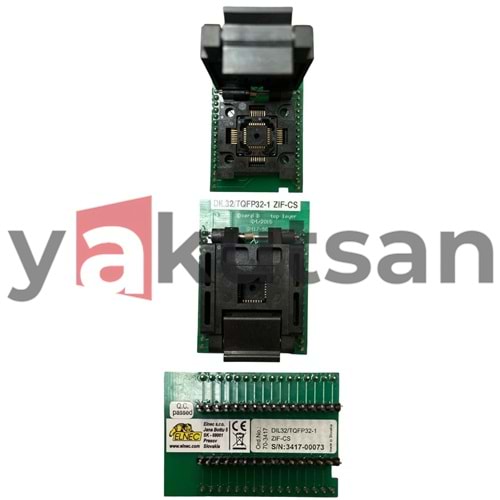 DIL32/TQFP32-1 ZIF-CS 70-3417