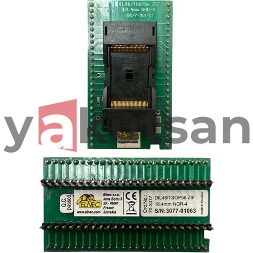 DIL48/TSOP56 ZIF 18.4mm NOR-4 70-3077