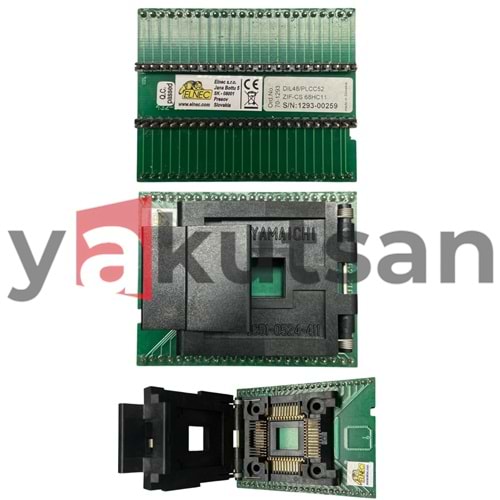 DIL48-PLCC52 ZIF-CS 68HC11 70-1293