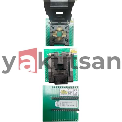 DIL28/PLCC28 ZIF-CS