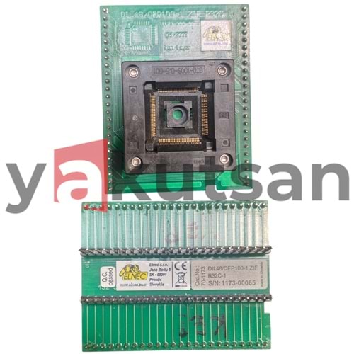 DIL48/QFP100-1 ZIF R32C-1 70-1173