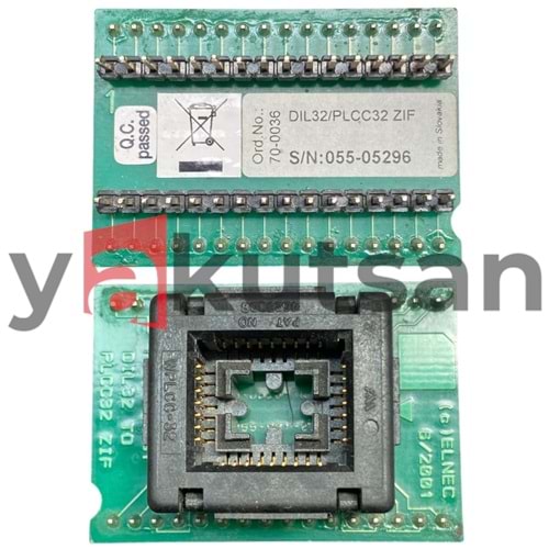 DIL32/PLCC32 ZIF 70-0036