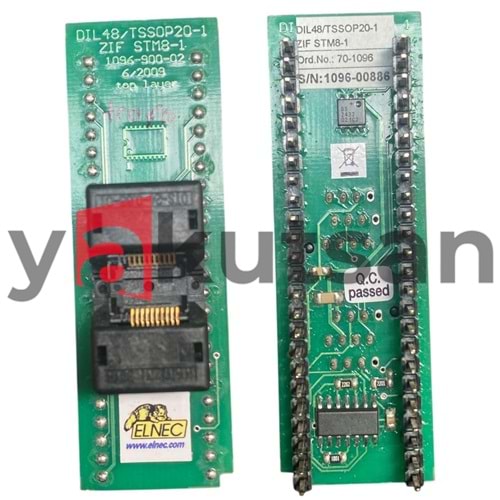 DIL48/TSSOP20-1 ZIF STM8-1 70-1096