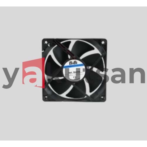 BMBC 12VDC 92mmX92mmX25mm 3000RMP 2,5W 45m³ SEKMAN YATAKLI