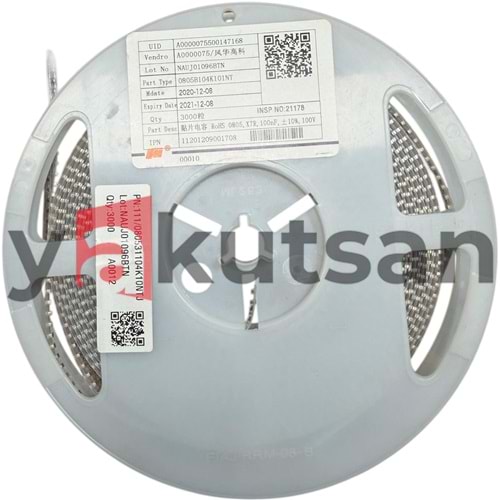 0805B104K101NT