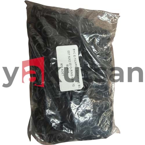 007.50X2.00 O-RİNG NBR 70 BLACK