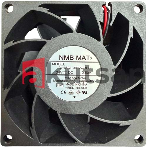 3115RL-05W-B60 80*80*35MM 24VDC
