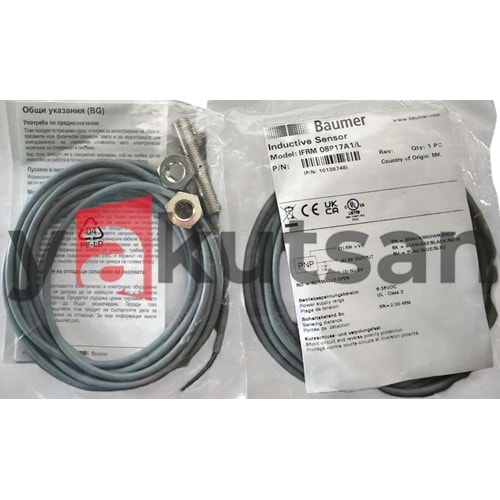 BAUMER IFRM 08P17A1/L INDUCTİVE SENSOR