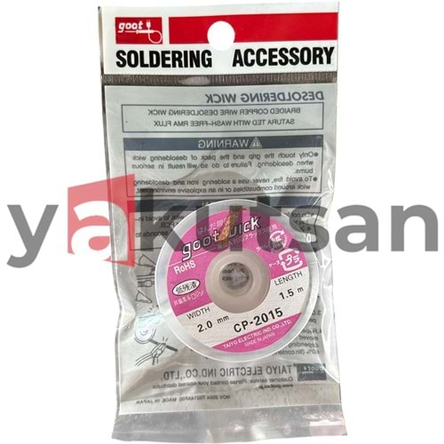 GOOT WICK CP 2015 2.0mm-1.5mm