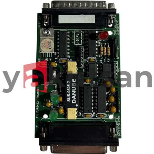 RS232/RS422 ISOLATOR BOB HABERLEŞME KARTI