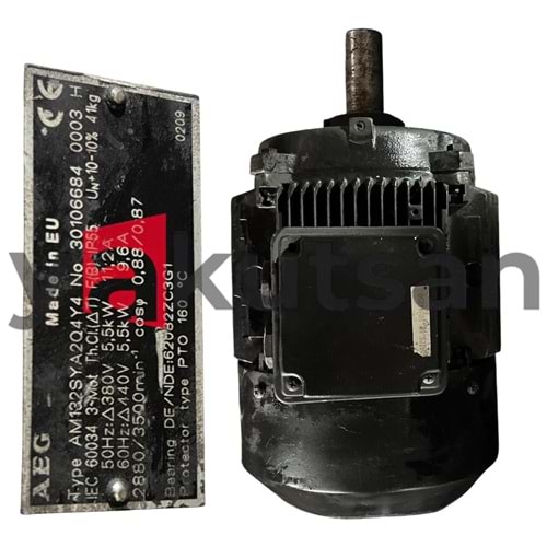 AM132SYA204Y4 5,5KW R40 RIETER OPEN END MOTORU