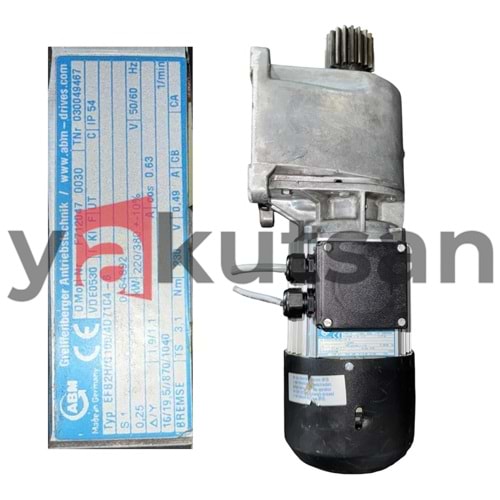 EFB2H/G10D/4D71C4-6 0,25KW